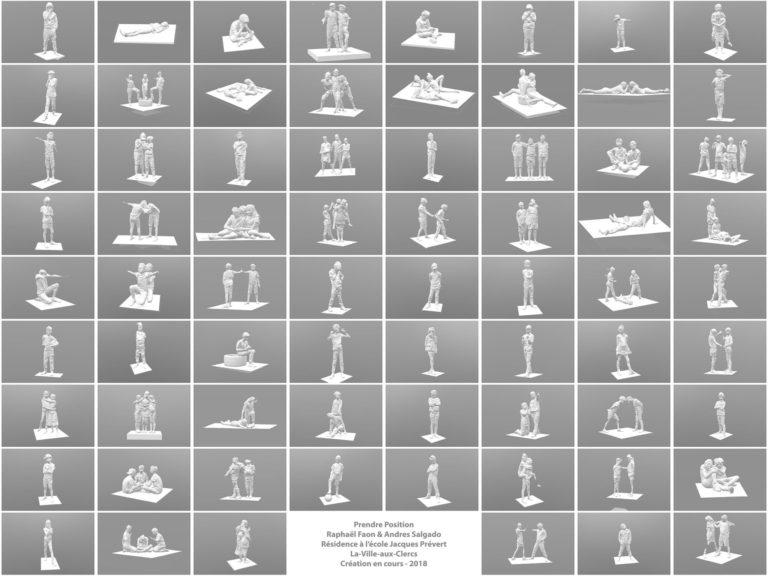 Les sculptures virtuelles