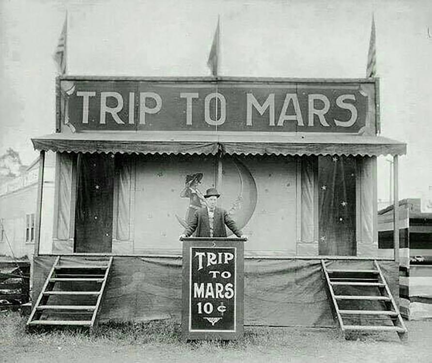 Nous sommes arrivés sur Mars !