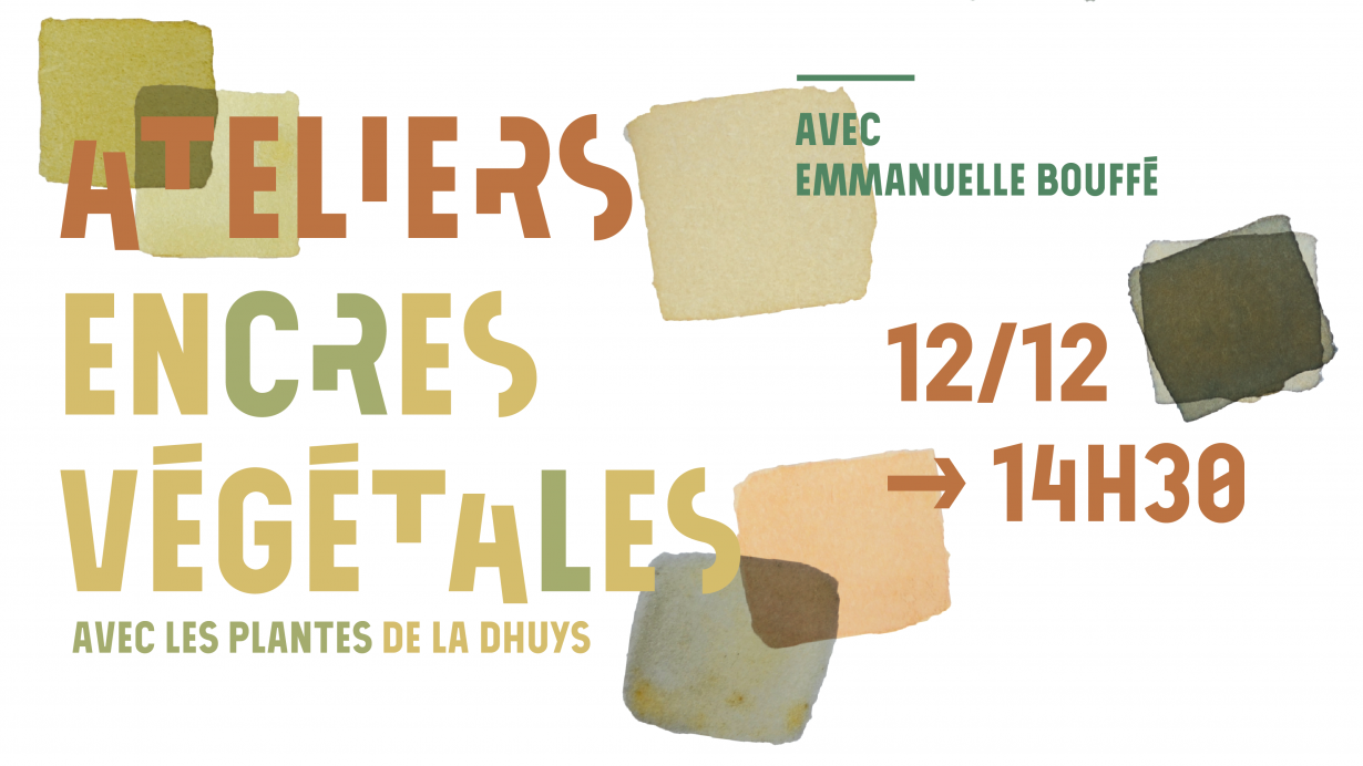 Atelier encres végétales