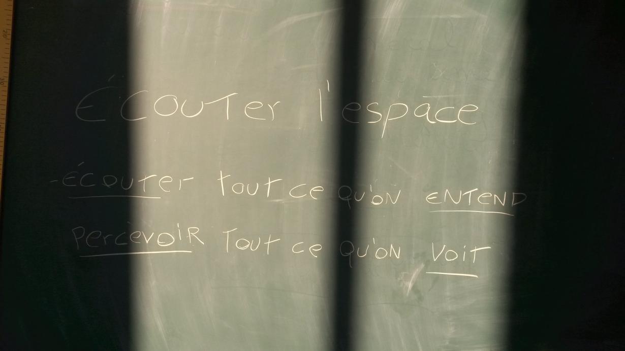 Première rencontre avec les élèves de CM2 de l'École François Bessou, au Rove.