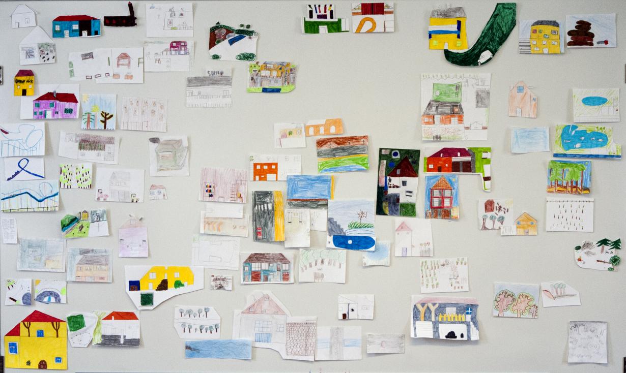 esquisse d'une carte sensible 