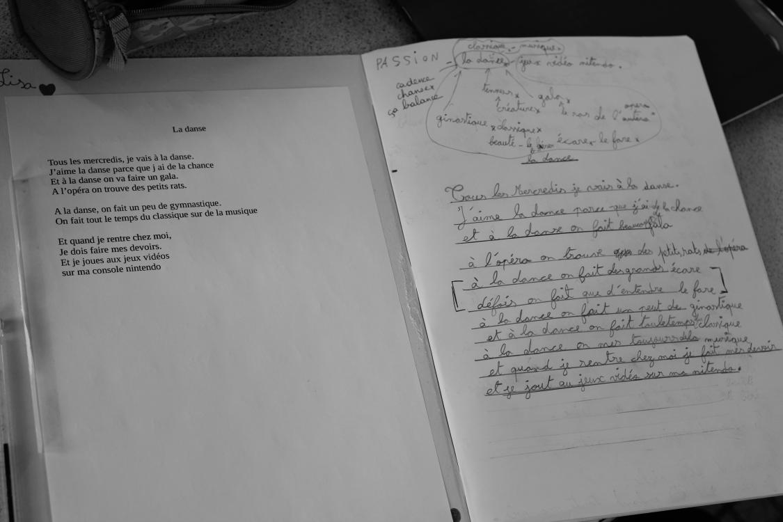 Cahier de Lisa (CM1)