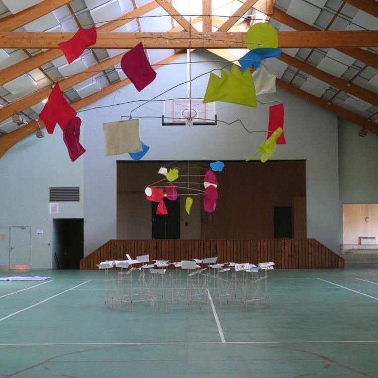 création en cours stabiles en folie école de Beaulieu sur loire