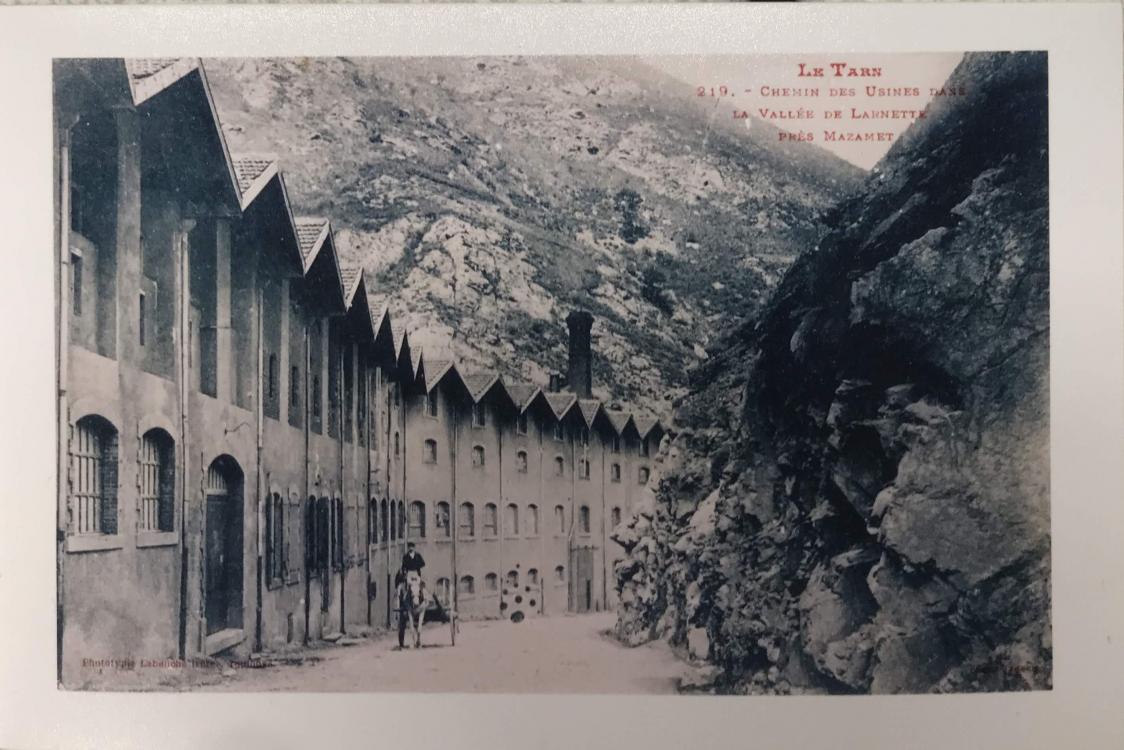 Le chemin des usines (Mazamet) 