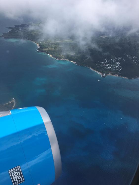 Arrivée en Guadeloupe