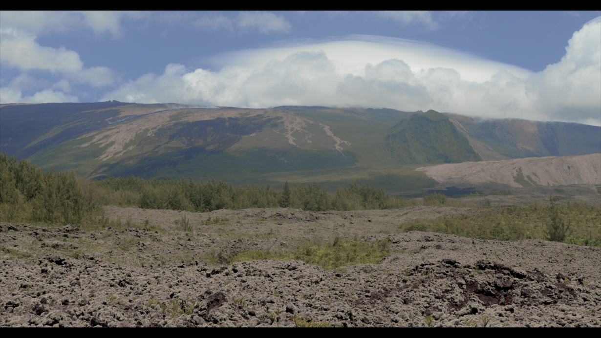 Le monde irréel du volcan
