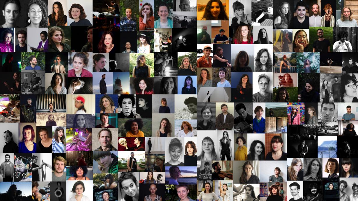 Les artistes de Création en cours 2020/2021