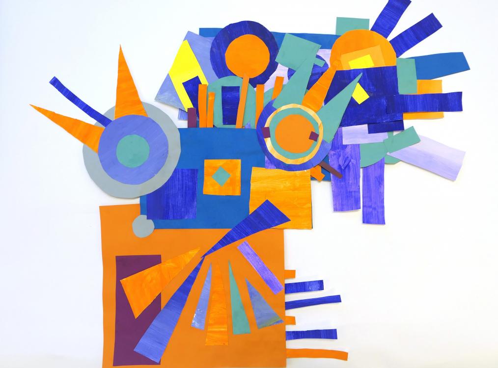 un assemblage des élèves