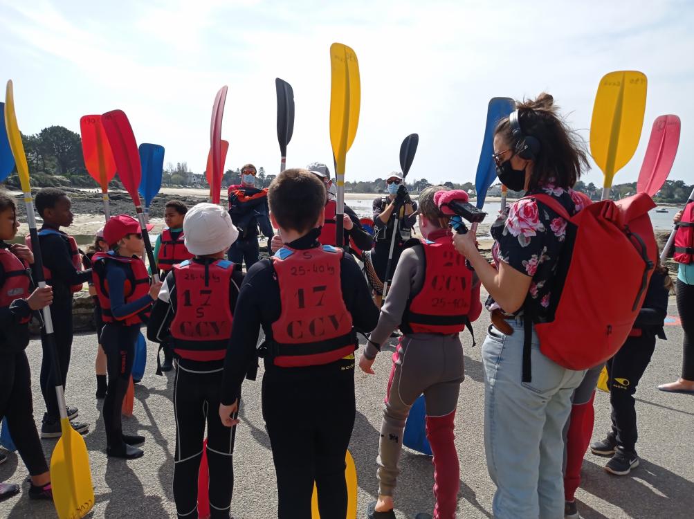 Cours de kayak