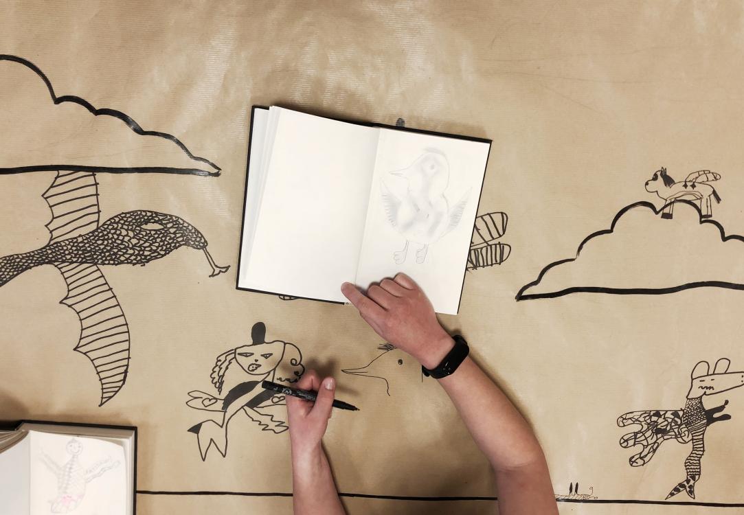 Atelier fresque