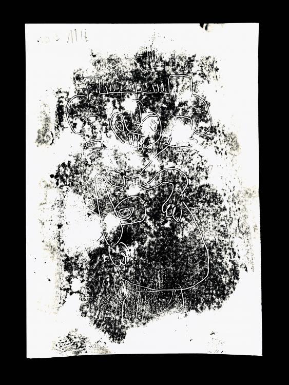 Monotype de Noémie