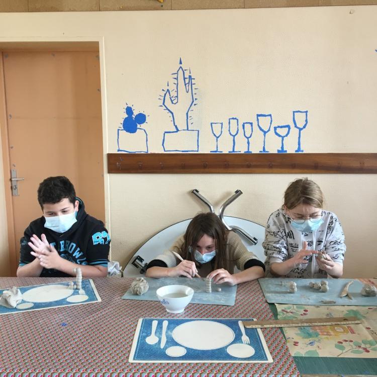 Atelier modelage de grès