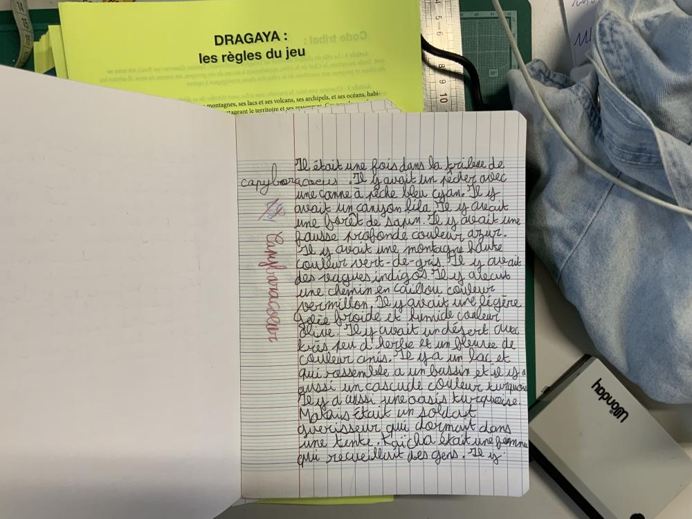 carnet d'élève