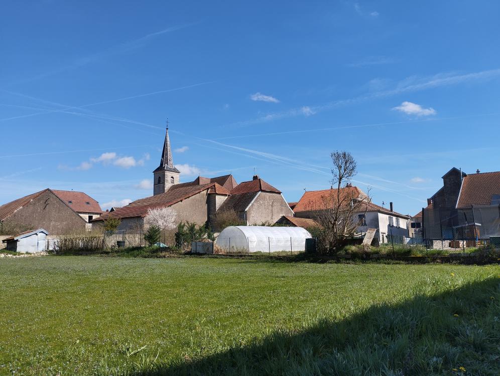 Frétigney-et-Velloreille, centre du village