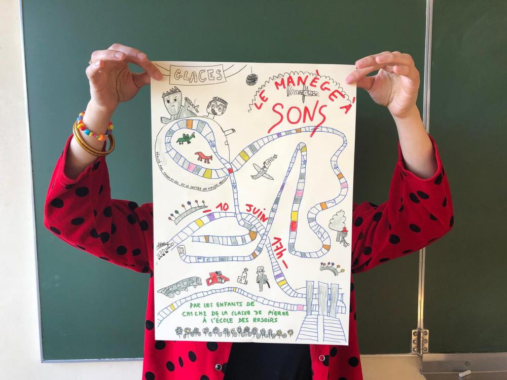 Bienvenu dans le manège à sons de l'école des Rosoirs