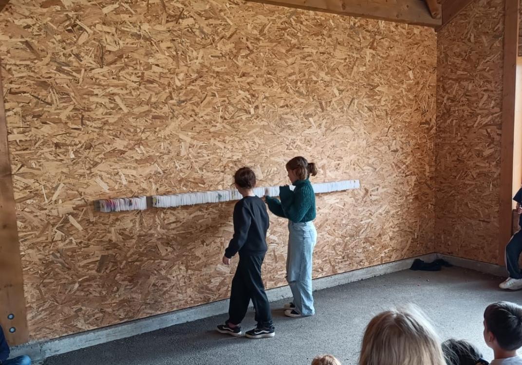 démonstration de l'activation du flipbook mural