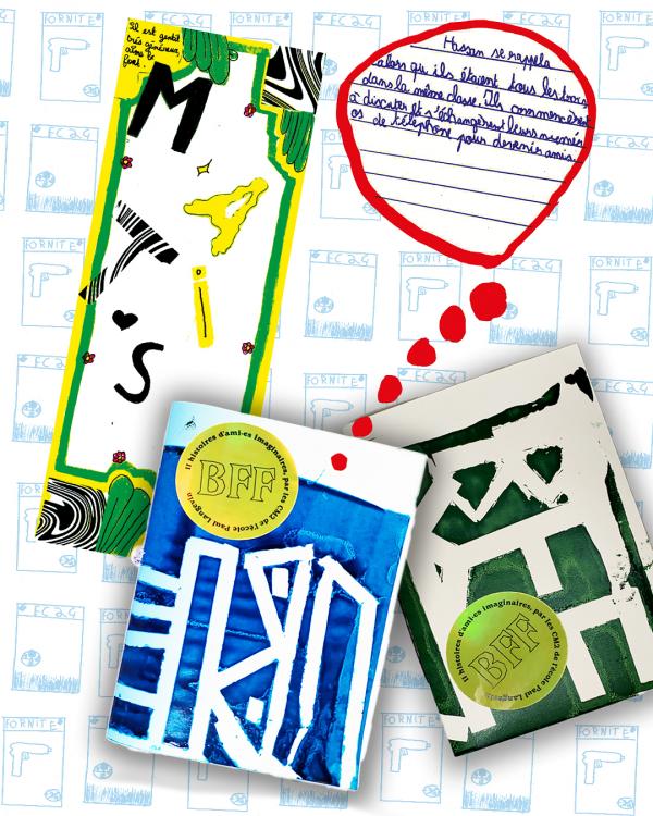 Image du zine fabriqué avec les enfants