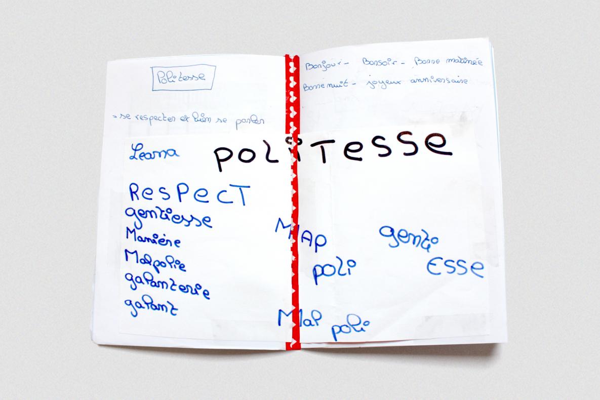 Premières recherches autour du mot "politesse"
