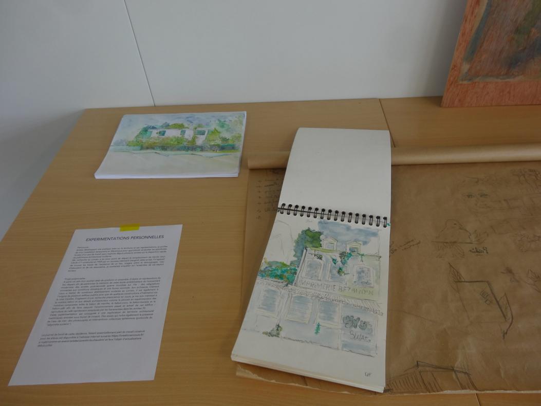croquis du territoire : architectural moderniste en péril ?