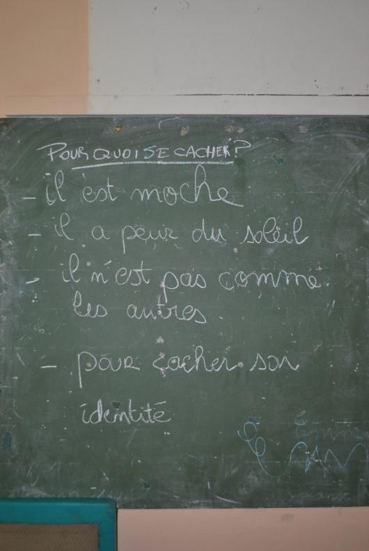 Les raisons à eux "de pourquoi se cacher".