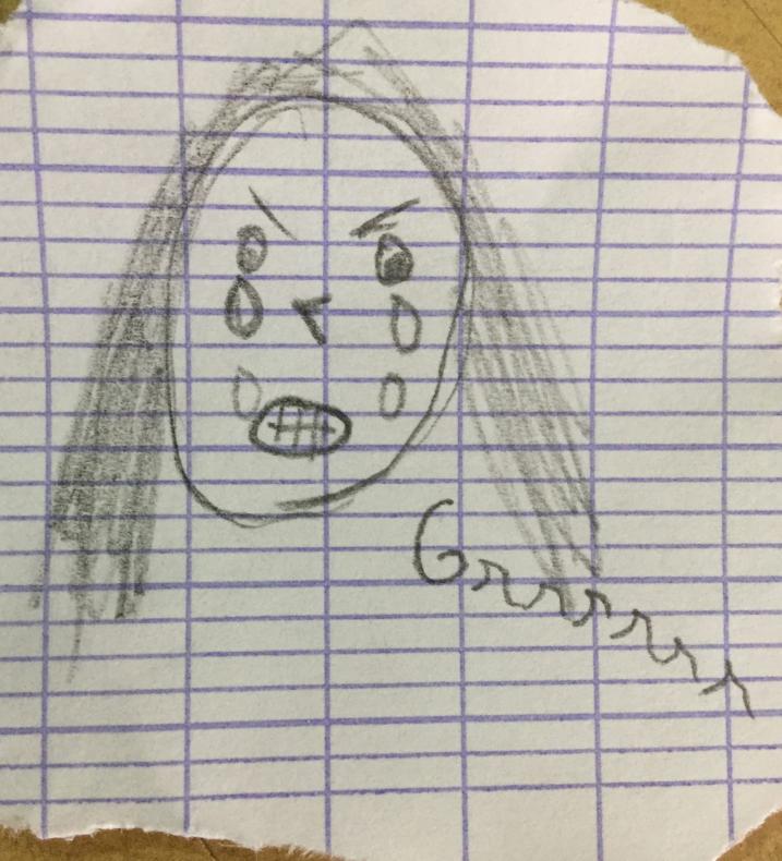 Représentation de la colère selon les élèves