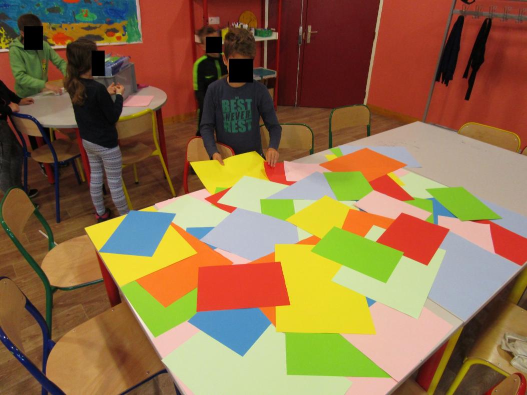 création du visuel de l'affiche