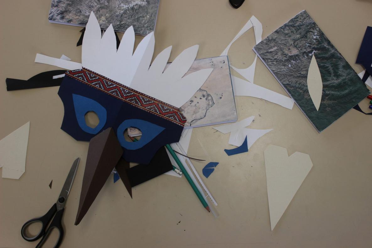 Le masque est en cours de fabrication.