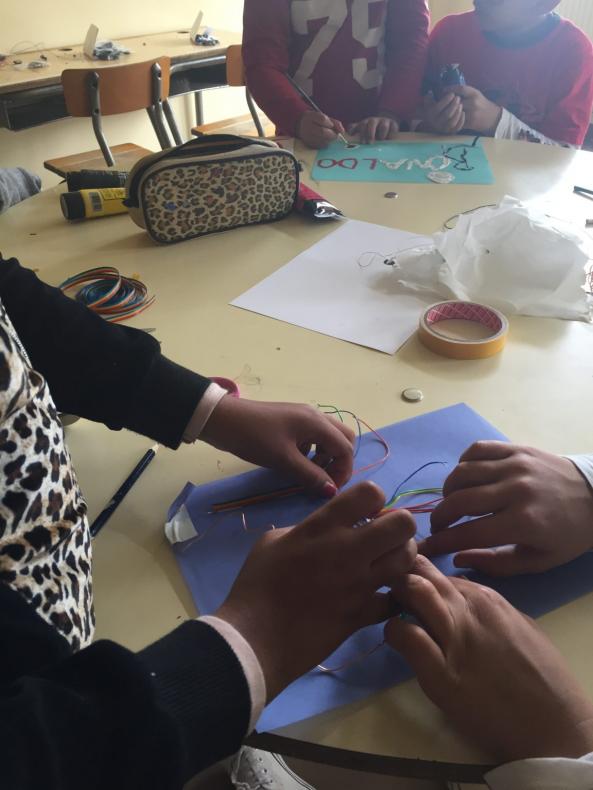 Ateliers avec les CM1 et CM2