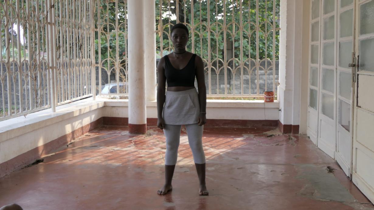 L'interprète congolaise Princesse fait une impro