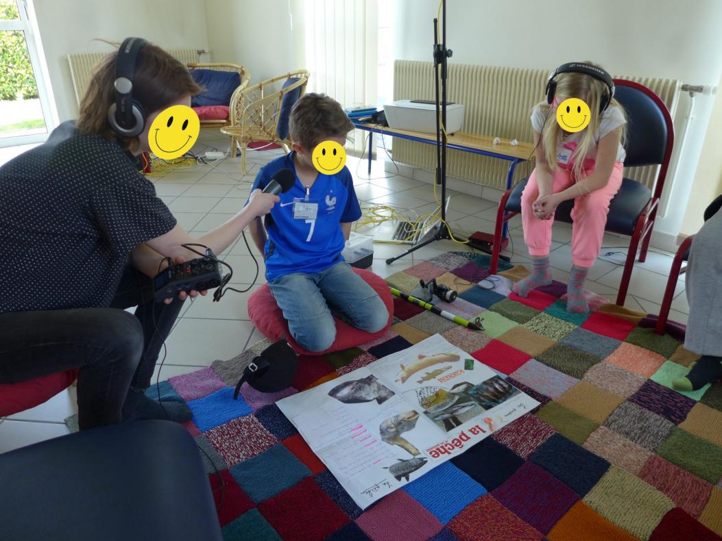 enregistrement de l'exposé de pêche