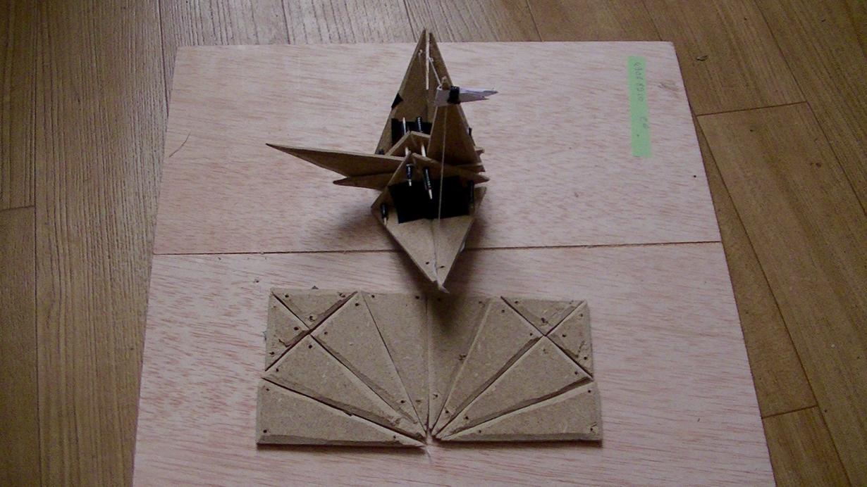 Maquette découpe oiseau