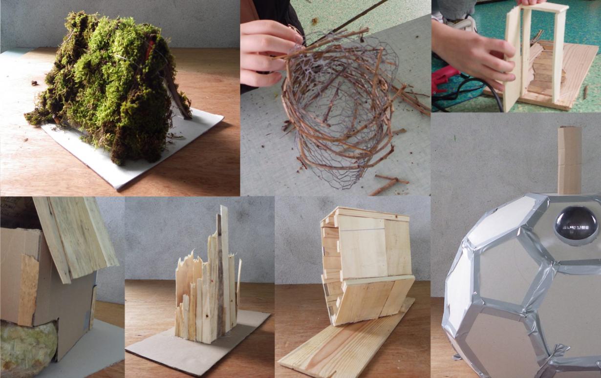 Maquettes.