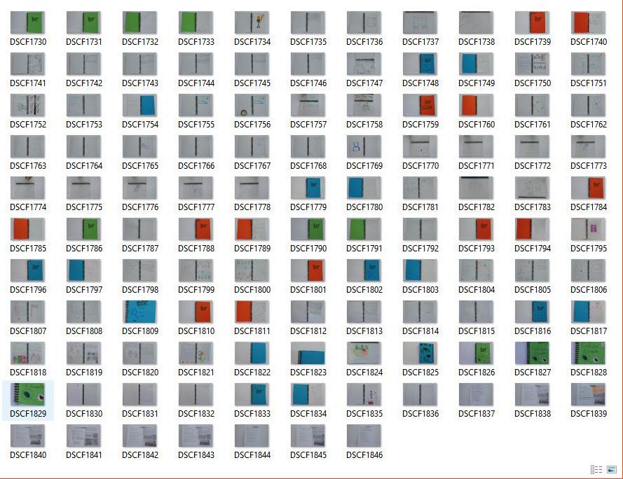 Carnets d’enquête personnels des élèves