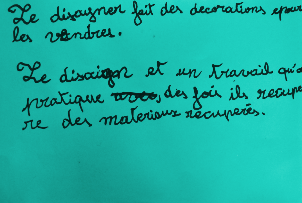 Apprentis designers