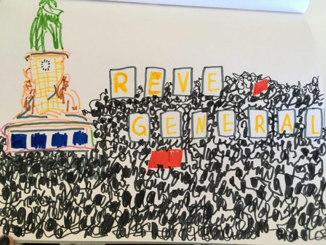 Quelques dessins préparatoires