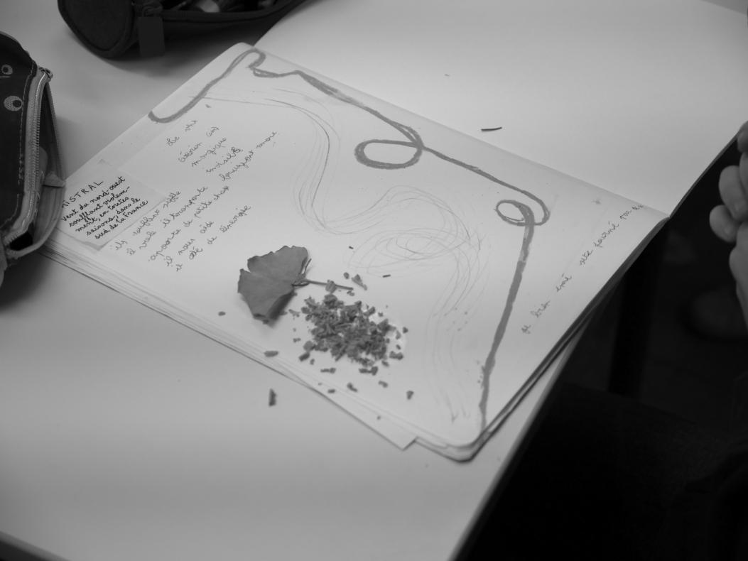 Vent de cahier