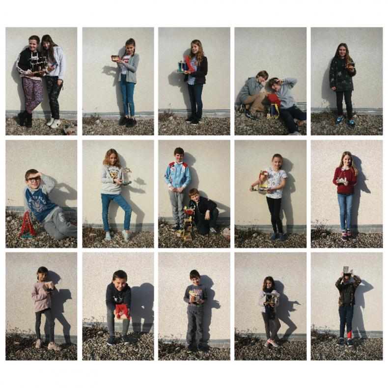 enfants maquettes