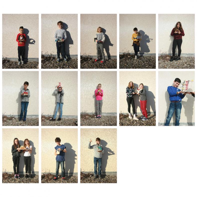 enfants maquettes