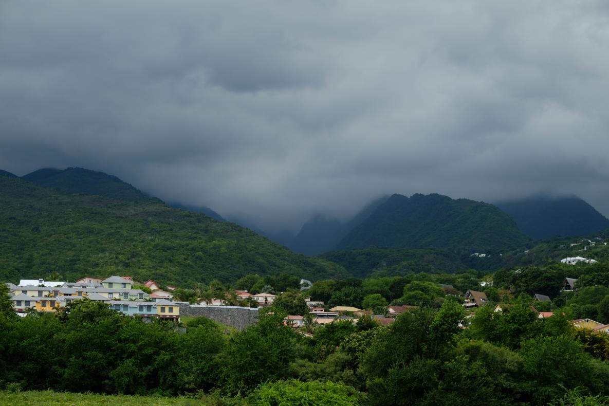 la vue depuis l'école