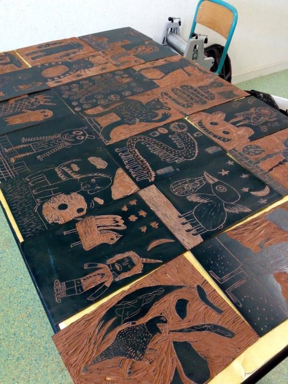 linogravure