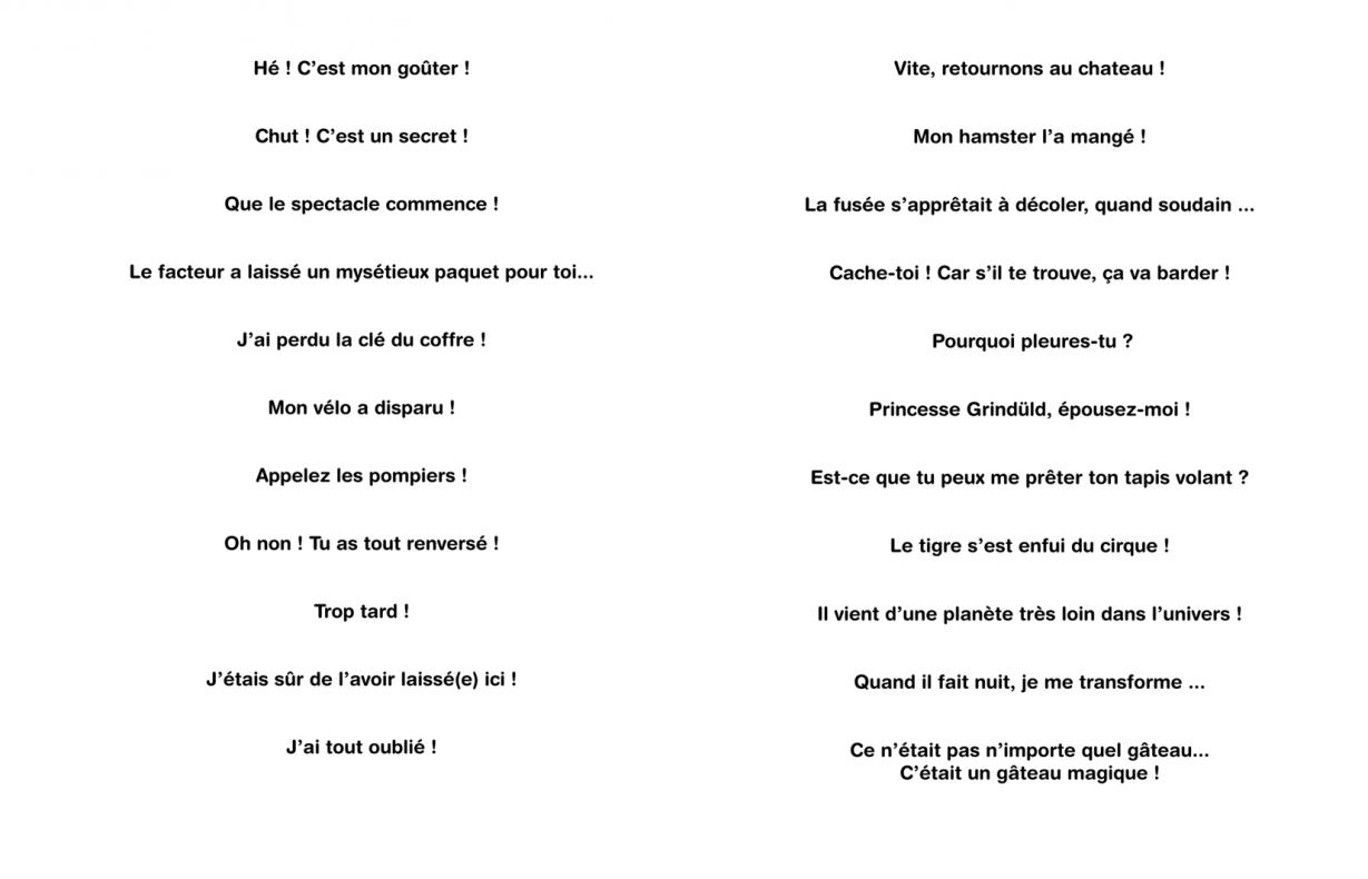 répliques dialogue