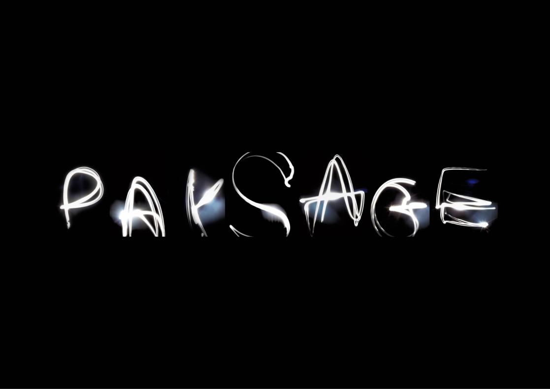 Paysage - Light painting