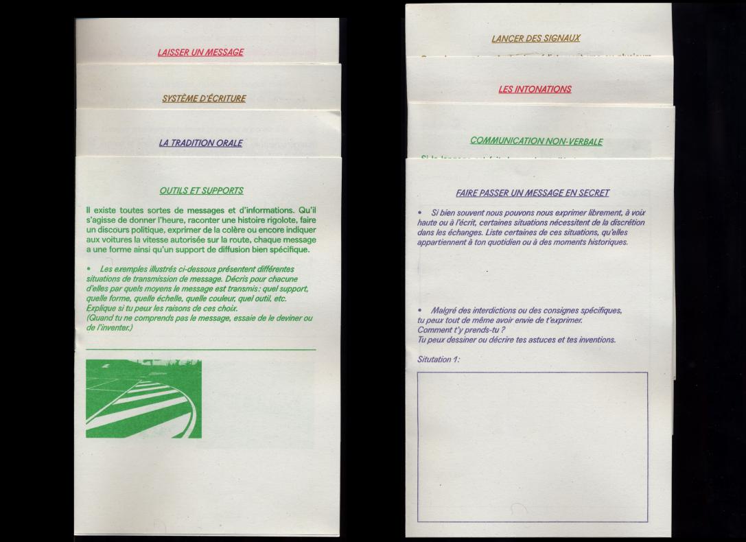Carnets thématiques