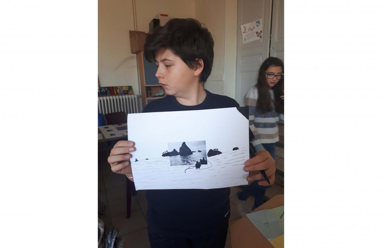 un des dessins