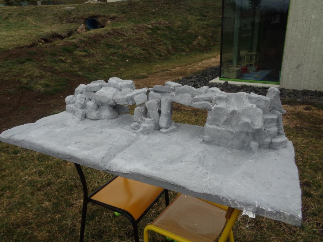 grotte maquette
