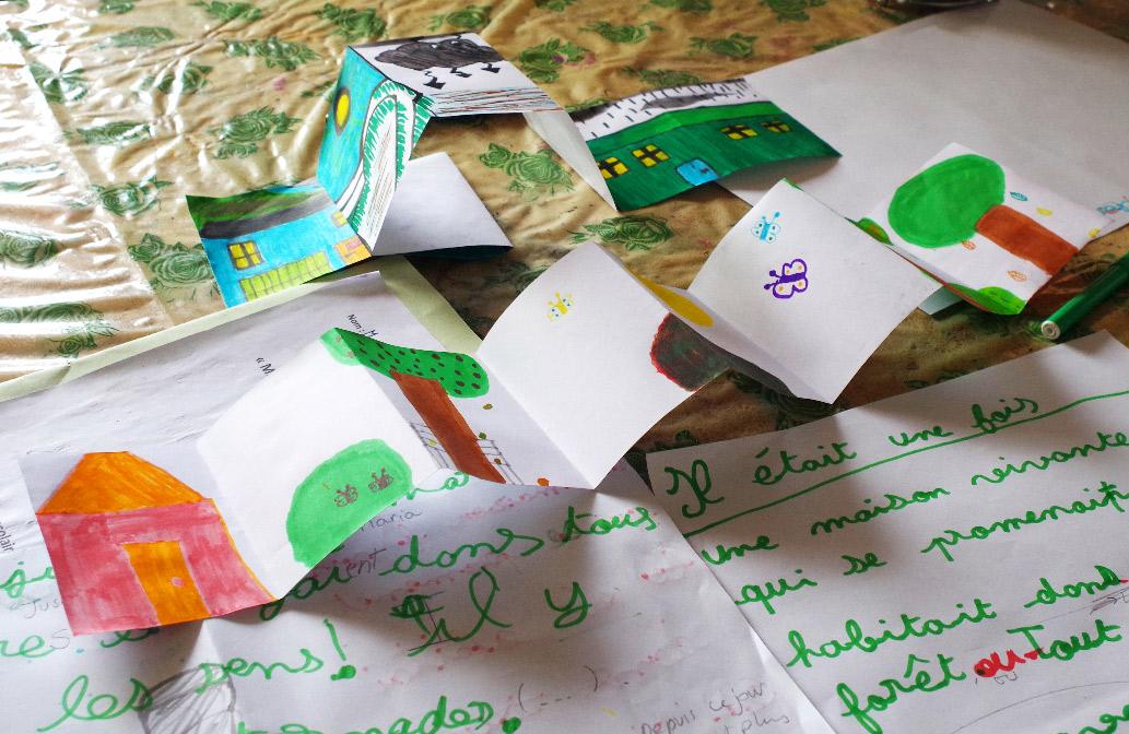 Leporello de Luddjianne, en cours