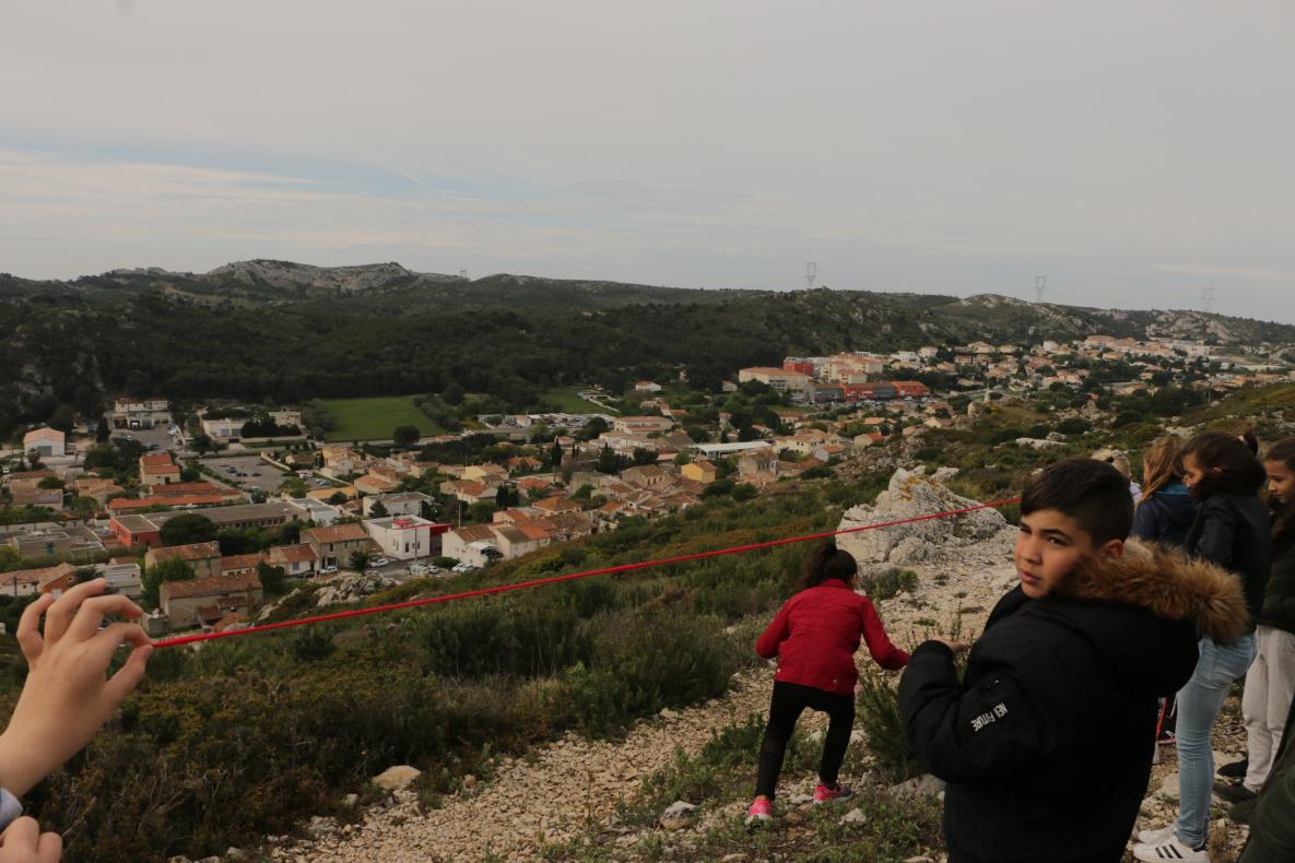 mesurer le village