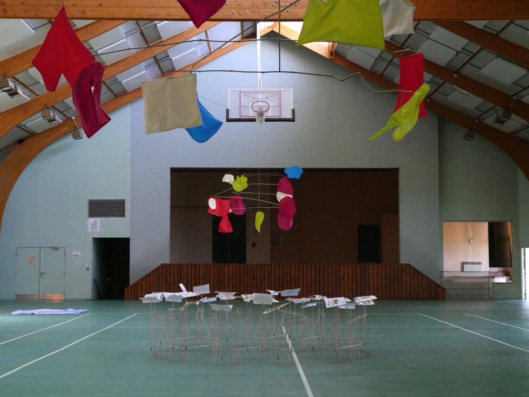 création en cours stabiles en folie école de Beaulieu sur loire