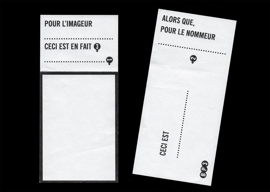 Bon Point n°3 – Imageur/Nommeur