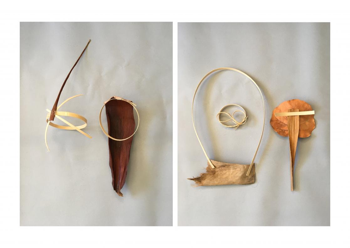 sculptures portatives, accessoires de la performance 